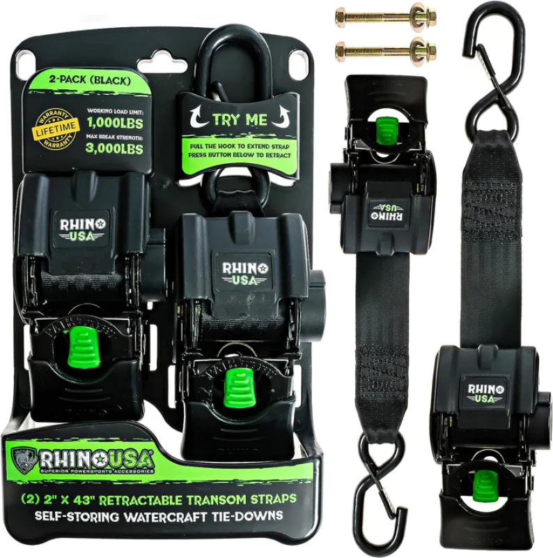 
  

Rhino USA TD-MSTR2X43-BLK - RSATD-MSTR2X43-BLK - Rhino USA Retractable Transom Straps (2 Pack-Black) - Shipped in Europe - Tuningsupply.com

