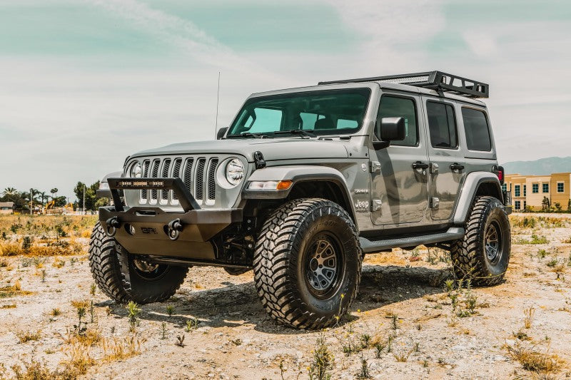 Body Armor 4x4 2018+ Jeep Wrangler JL Gladiator JT Front Bumper Skid Plate-tuningsupply.com