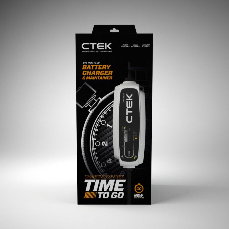 CTEK Battery Charger - CT5 Time To Go - 4.3A-tuningsupply.com