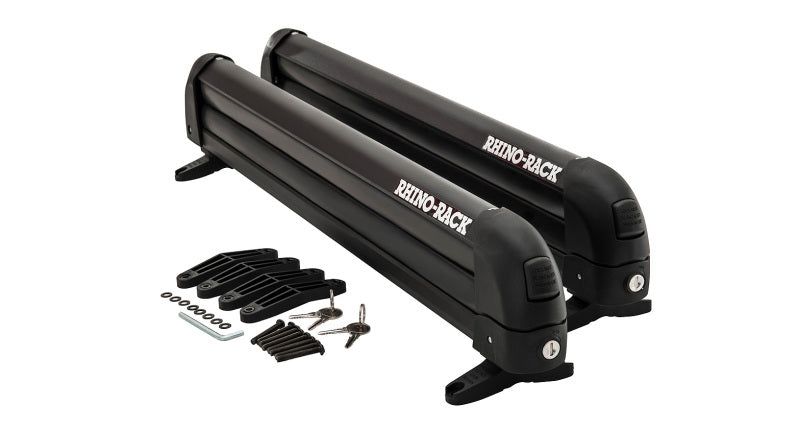 

Rhino-Rack 574 - RHR574 - Rhino-Rack Universal Ski/Snowboard Carrier - Fits 4 Pairs of Skis or 2 Snowboards - Black - Shipped in Europe - Tuningsupply.com
