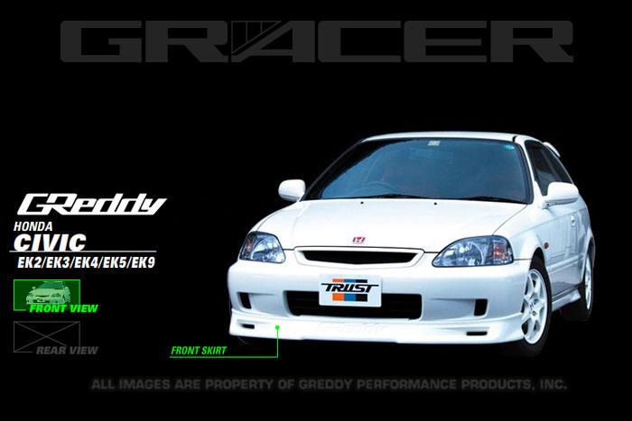 
  

GReddy  - GRE17050042 - GReddy 99-00 Honda Civic Si Front Lip Spoiler - Shipped in Europe - Tuningsupply.com


