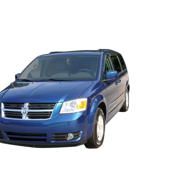 AVS 08-16 Chrysler Town & Country Ventvisor Outside Mount Window Deflectors 4pc - Smoke-tuningsupply.com