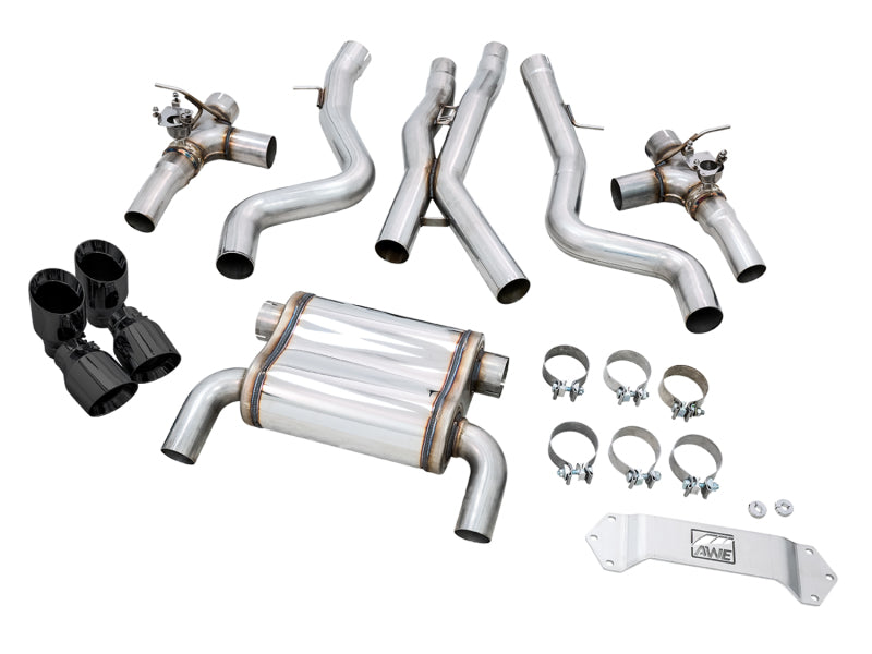 

AWE Tuning 3025-43074 - AWE3025-43074 - AWE Tuning BMW F8X M3/M4 SwitchPath Catback Exhaust - Diamond Black Tips - Shipped in Europe - Tuningsupply.com

