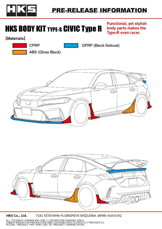 

HKS 53004-AH001 - HKS53004-AH001 - HKS BODY KIT TYPE-S FL5 F-Spoiler - Shipped in Europe - Tuningsupply.com
