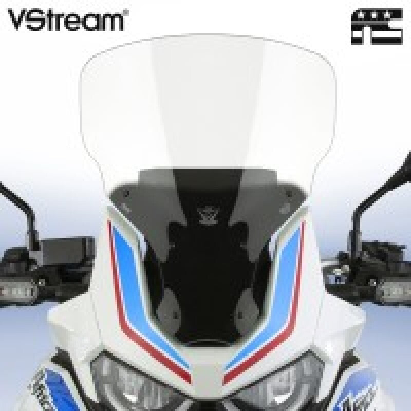 

National Cycle N20072 - NATN20072 - National Cycle 20-23 Honda CRF1000B Africa Twin - VS/Wave Tall Windshield - Clear - Shipped in Europe - Tuningsupply.com

