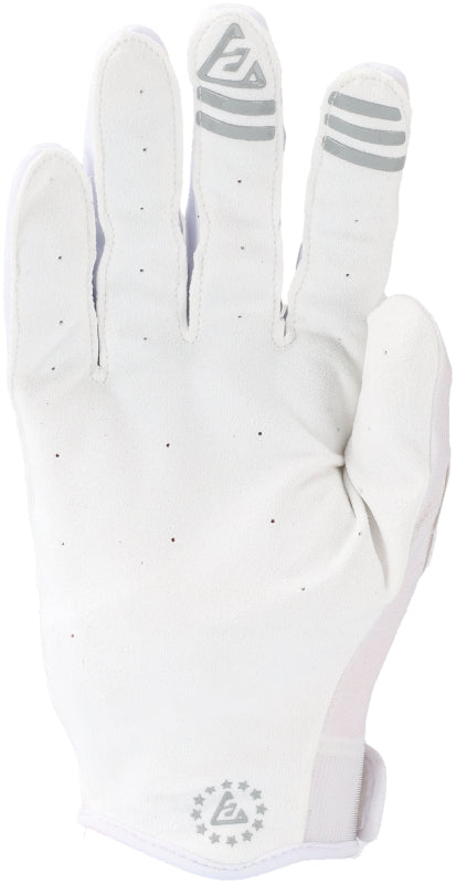 Answer 25 Ascent Gloves White/Grey - Medium-tuningsupply.com