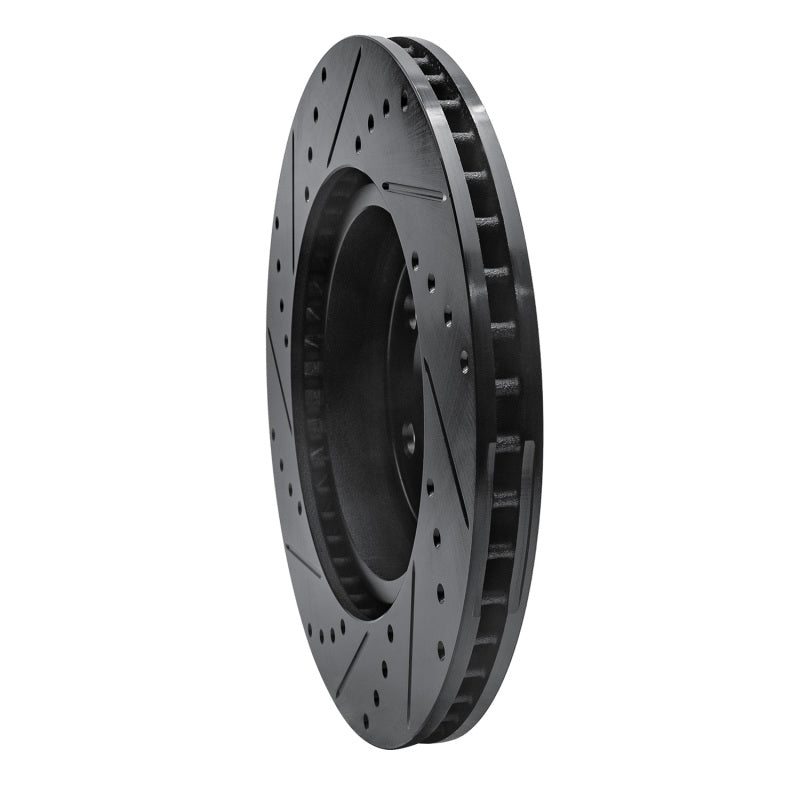 

R1 Concepts 633-39017R - RNC633-39017R - R1 09-23 Dodge Challenger Front Right Drilled & Slotted Black Brake Rotor - Shipped in Europe - Tuningsupply.com
