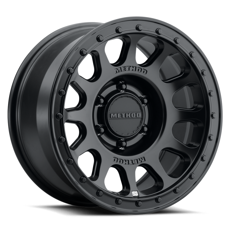 

Method Wheels MR70989060512H - MRWMR70989060512H - Method MR709 HD Bead Grip 18x 9in / ET12 / 6x5.5 BP / 106.25mm Bore - Black Wheel - Shipped in Europe - Tuningsupply.com
