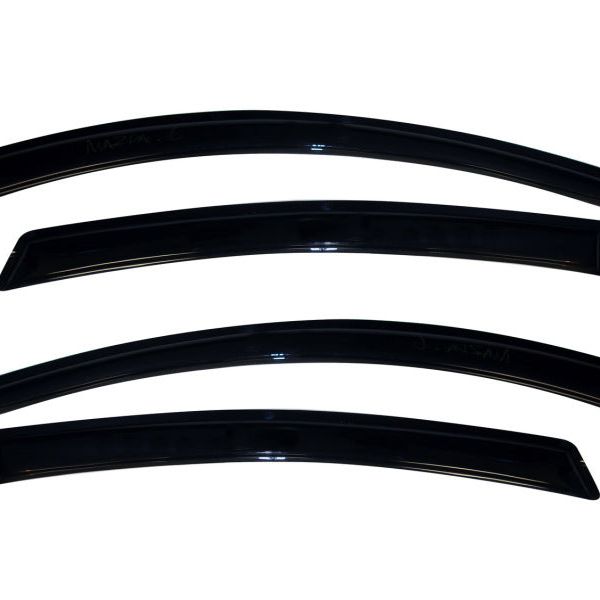 AVS 09-13 Mazda 6 Ventvisor Outside Mount Window Deflectors 4pc - Smoke-tuningsupply.com