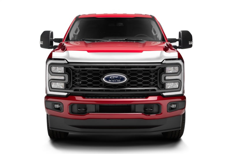 AVS 23-24 Ford F-250 Super Duty/F-350 Super Duty/F-450 Super Duty Aeroskin Hood Protector - Chrome-tuningsupply.com