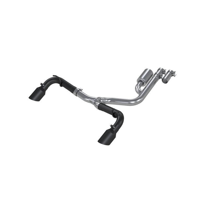 MBRP 2021+ Ford Bronco Sport (1.5L / 2.0L EcoBoost) 2.5in Res-Back Exhaust - Dual Rear - Black-tuningsupply.com