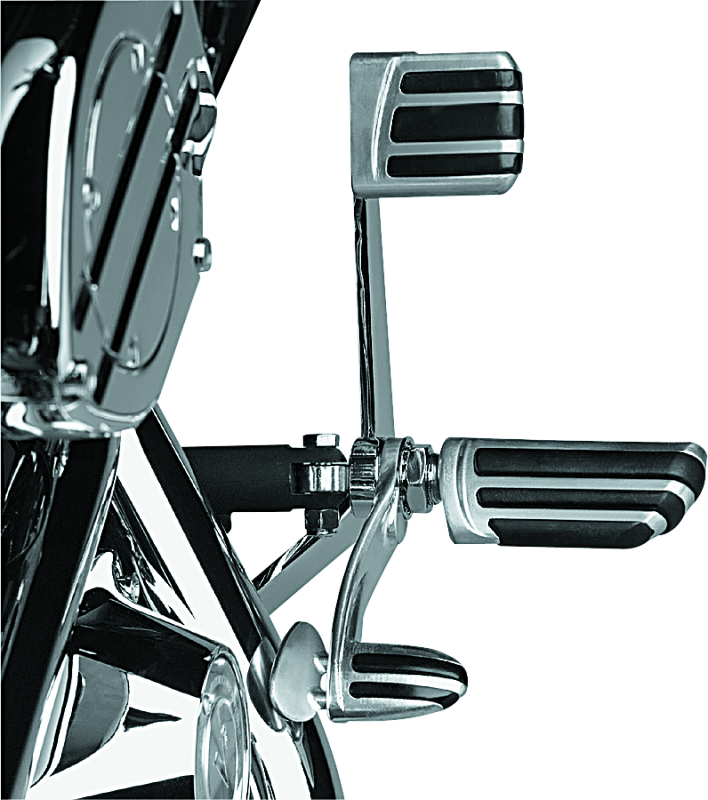 Kuryakyn Pilot Pegs With Stirrup Male Mount Adapter Chrome-tuningsupply.com