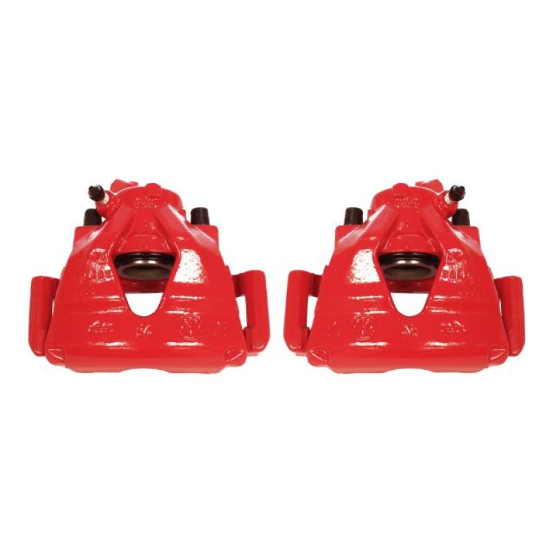 Power Stop 99-10 Volkswagen Beetle Front Red Calipers w/Brackets - Pair-tuningsupply.com