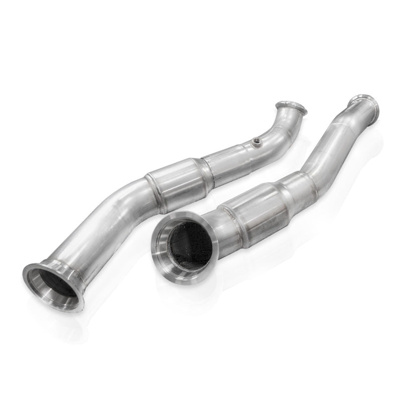 

Stainless Works RAM26DP-HO - SSWRAM26DP-HO - Stainless Works 2025+ RAM 1500 3.0L Limited/Tungsten 3in High Output Down Pipe High Flow Cats - Shipped in Europe - Tuningsupply.com
