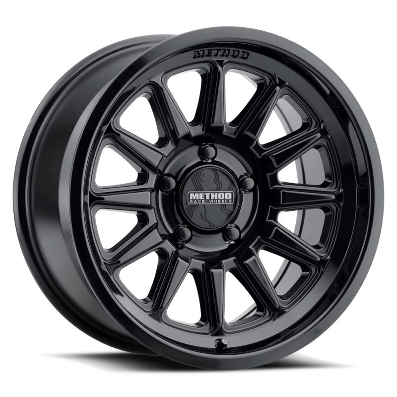 Method MR323 20x10 / 8x170 BP / -18ET / 4.76in BS / 130.81mm CB - Gloss Black Wheel-tuningsupply.com