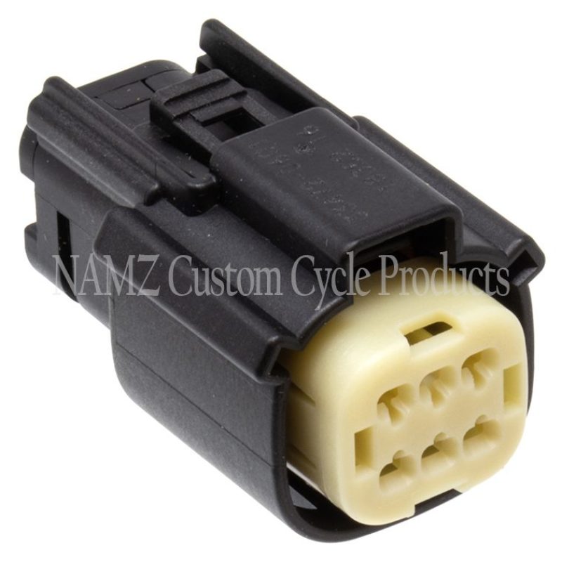 

NAMZ NM-33472-0601 - NAMNM-33472-0601 - NAMZ 07-23 Molex MX-150 6-Position Female Connector R Side Handlebar Control - Black (HD 72414-07BK) - Shipped in Europe - Tuningsupply.com
