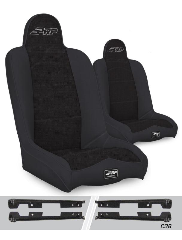 
    

PRP Seats A140110-C38-50 - PRPA140110-C38-50 - PRP Jeep Wrangler JK/JKU Daily Driver High Back Suspension Seats Kit (Pair) - Black - Shipped in Europe - Tuningsupply.com

  