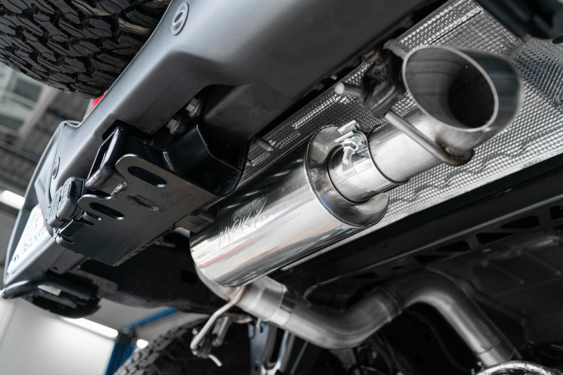 MBRP 21-Up Ford Bronco 2.3L/2.7L EcoBoost 2/4DR Aluminized Steel High Clearance Cat-back Exhaust-tuningsupply.com