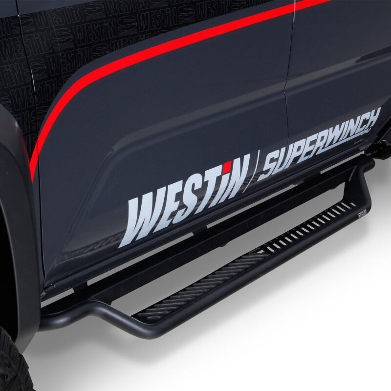 

Westin 20-42785 - WES20-42785 - Westin 24-26 Toyota Tacoma DC Outlaw Drop Running Boards - Tex. Blk - Shipped in Europe - Tuningsupply.com
