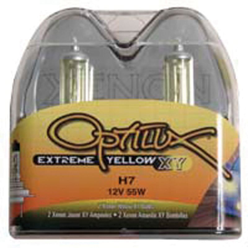 Hella Optilux H7 12V/55W XY Xenon Yellow Bulb-tuningsupply.com