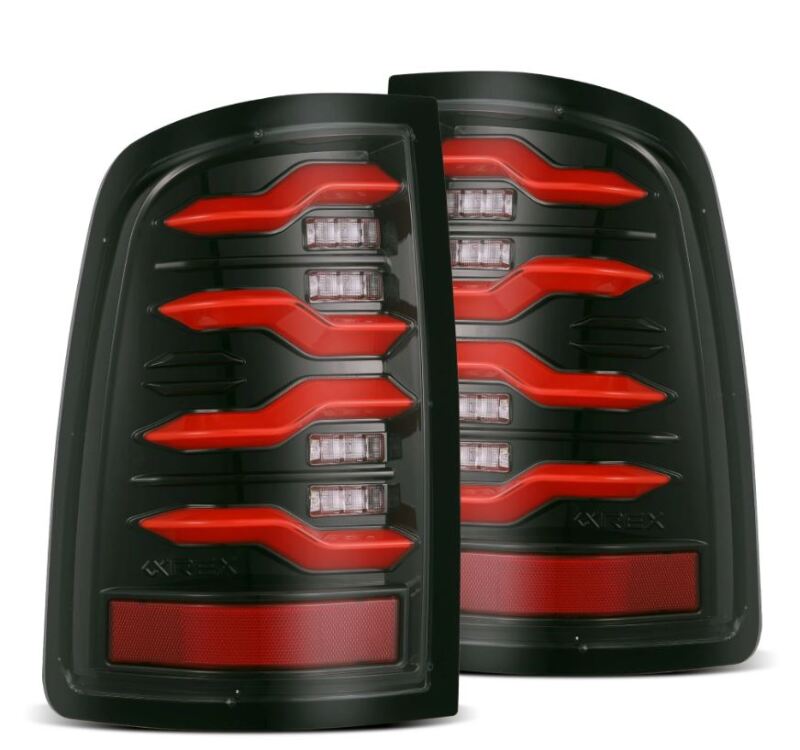 

AlphaRex 640002 - ARX640002 - AlphaRex 09-18 Dodge RAM LUXX-Series LED Taillights Black Red w/Actv Light & SS - Shipped in Europe - Tuningsupply.com
