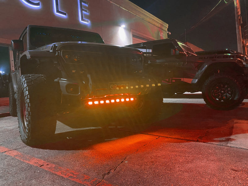

ORACLE Lighting 5883-005 - ORL5883-005 - ORACLE Lighting 18-22 Jeep Wrangler JL Skid Plate w/ Integr LED Emitters - Amber - Shipped in Europe - Tuningsupply.com
