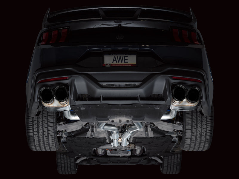 

AWE Tuning 3025-43375 - AWE3025-43375 - AWE 2024 Ford Mustang Dark Horse S650 RWD SwitchPath Catback Exhaust w/ Quad Diamond Black Tips - Shipped in Europe - Tuningsupply.com
