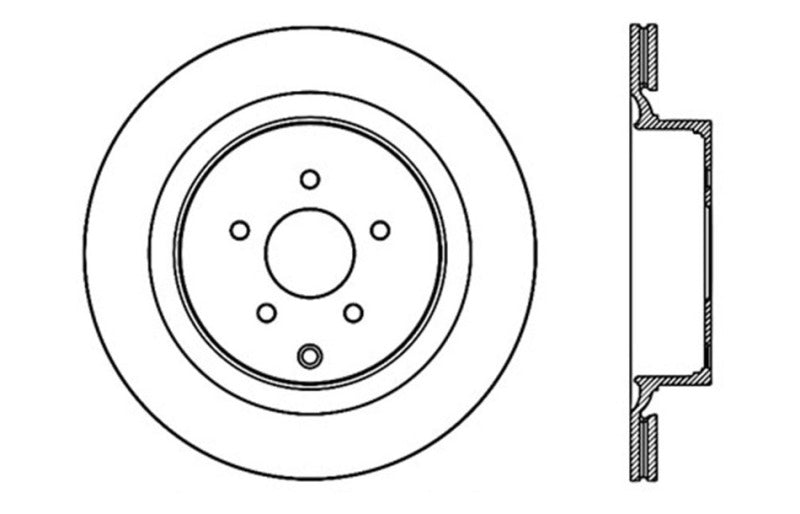 

Stoptech 127.42105L - STO127.42105L - StopTech 09 Infiniti FX50 SportStop Slotted & Drilled Rear Left Rotor - Shipped in Europe - Tuningsupply.com
