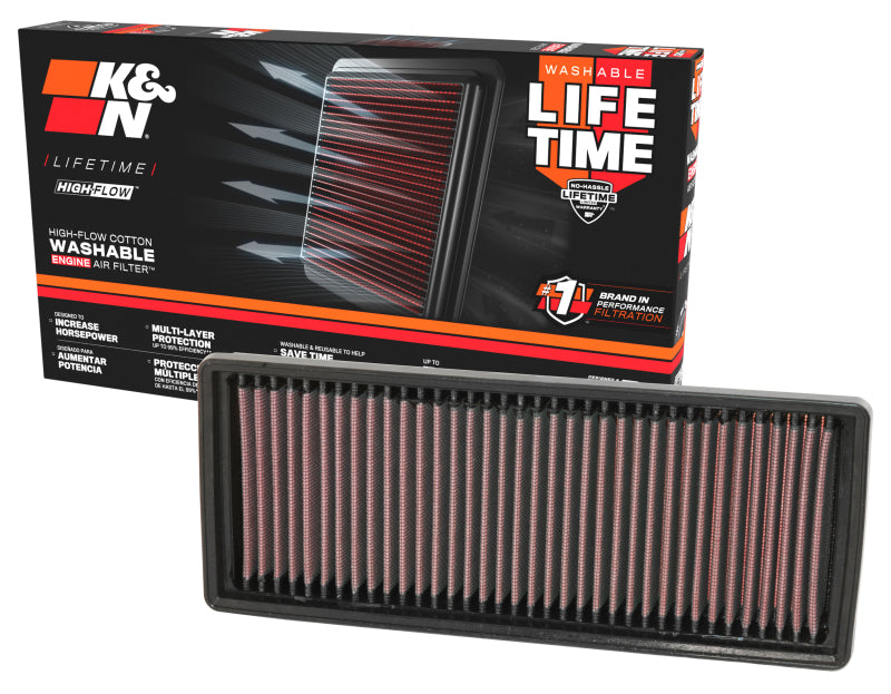 

K&N Engineering 33-2417 - KNN33-2417 - K&N Replacement Air Filter SMART FORTWO 1.0L, 2008 - Shipped in Europe - Tuningsupply.com
