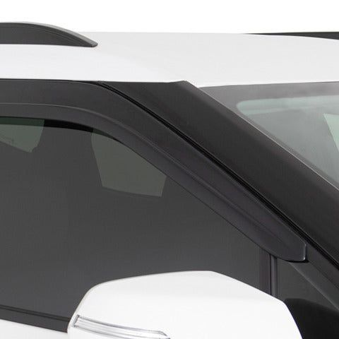 AVS 07-18 Jeep Wrangler (2 Door Only) Ventvisor Low Profile Window Deflectors 2pc - Smoke-tuningsupply.com