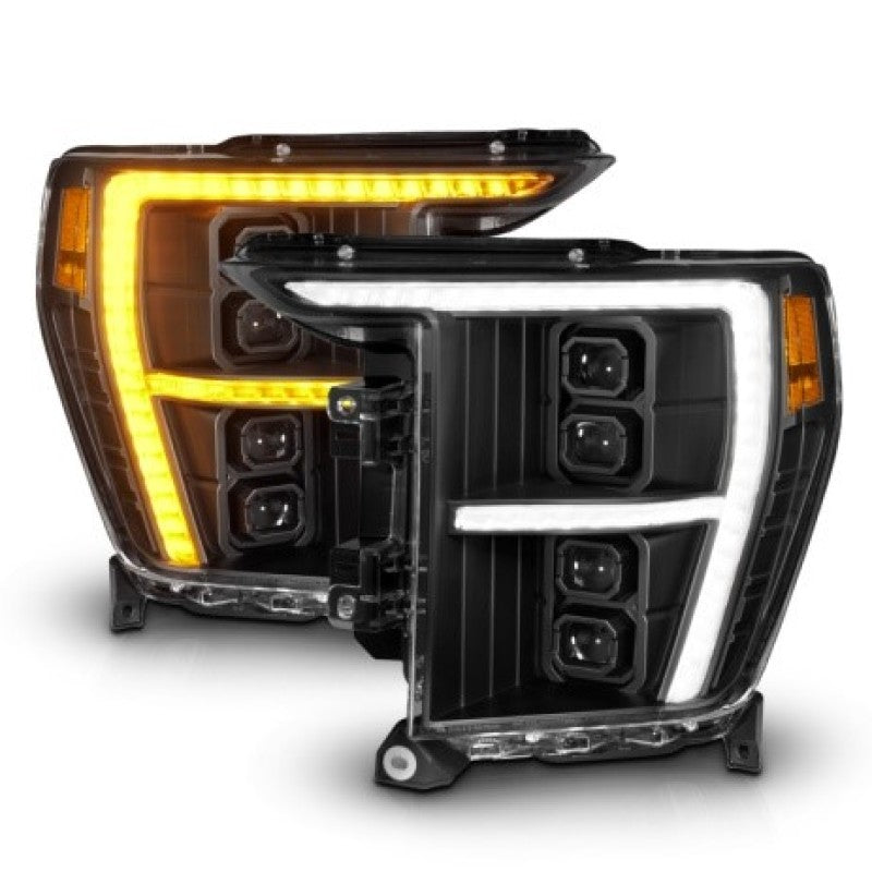 ANZO 21-23 Ford F-150 (w/Factory Halogen) Z-Series Full LED Proj Headlights - Driver Side ONLY-tuningsupply.com