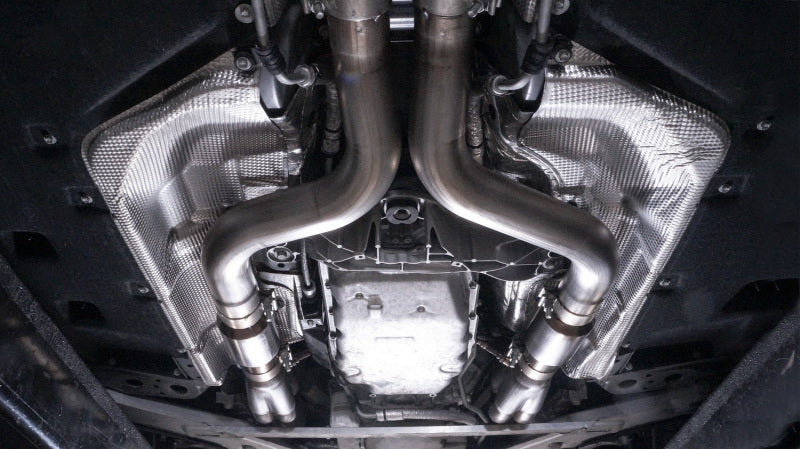 

Stainless Works  - SSWCTSV16HCAT - Stainless Works 2016-18 Cadillac CTS-V Sedan Headers 2in Primaries 3in Catted Leads Into X-Pipe - Shipped in Europe - Tuningsupply.com
