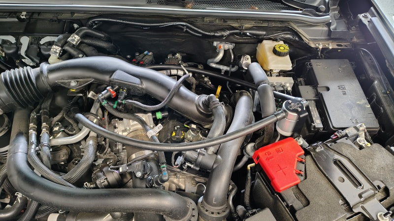 

J&L 3058P-C - JLT3058P-C - J&L 24-25 Ford Ranger Raptor 3.0L PCV Side Oil Separator - Clear Anodized - Shipped in Europe - Tuningsupply.com
