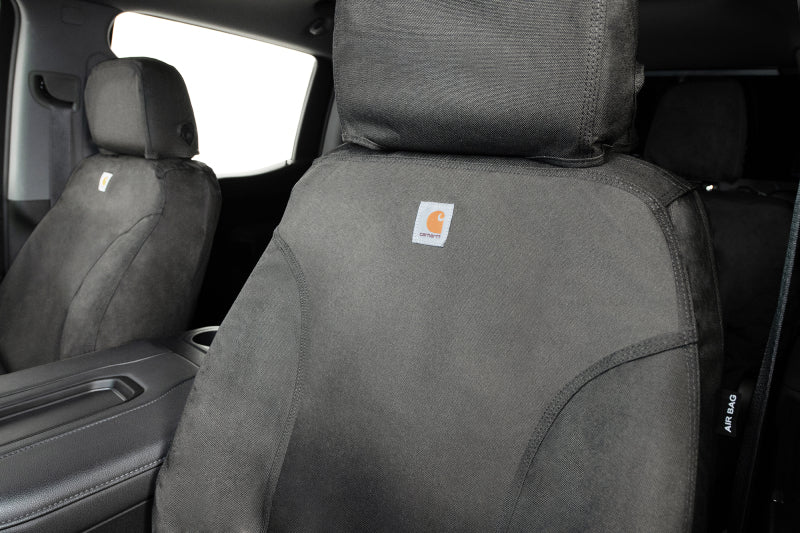 

Covercraft SSC2533COGY - CVRSSC2533COGY - Covercraft 19-25 Chevrolet Silverado Carhartt Super Dux SeatSaver Front Row Custom Seat Cvr - Gravel - Shipped in Europe - Tuningsupply.com

