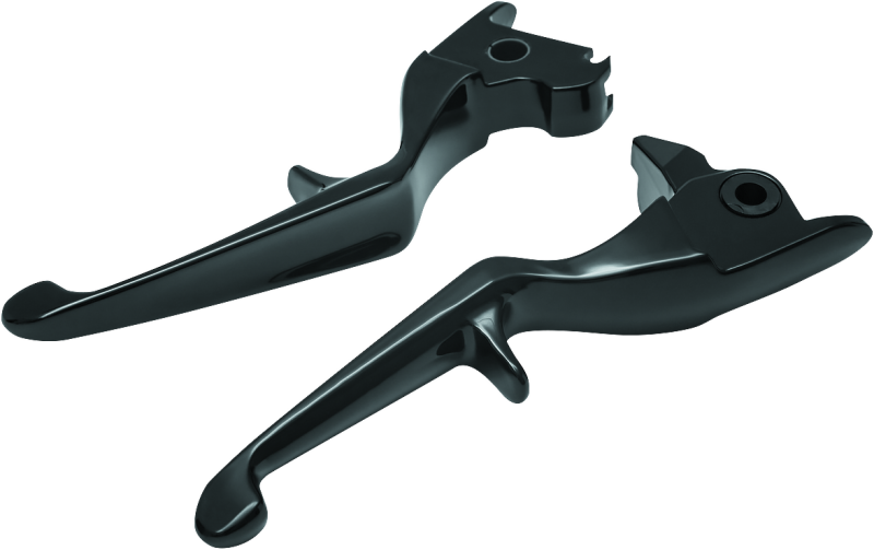 Kuryakyn Trigger Levers 14-16 Touring Gloss Black-tuningsupply.com