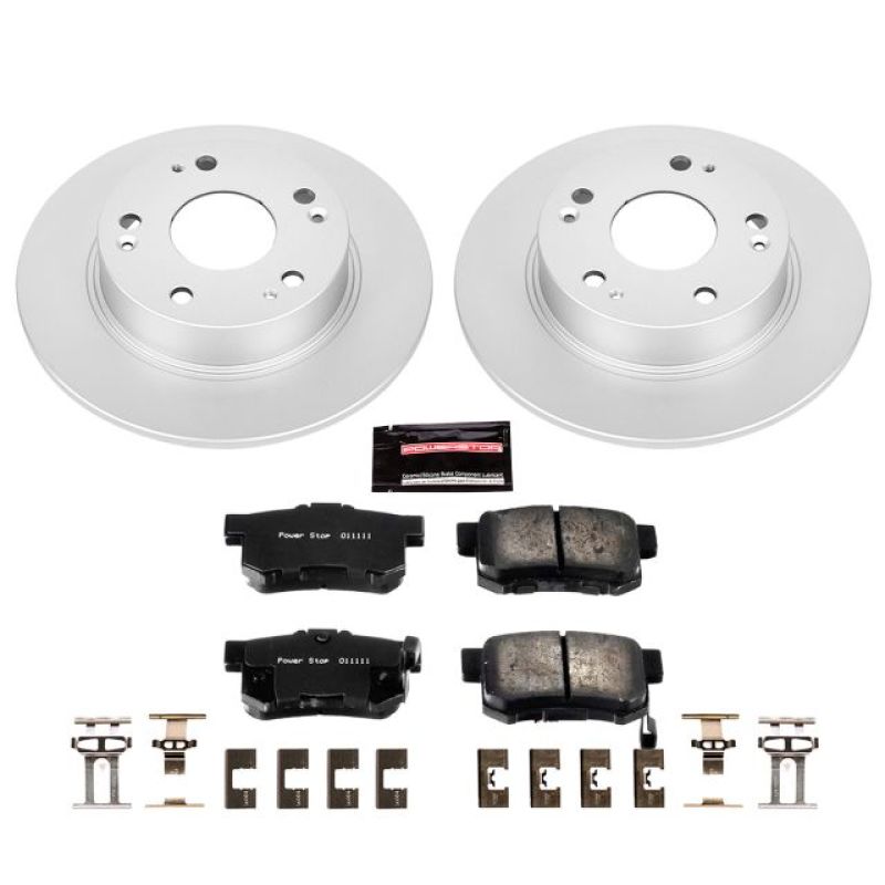 

PowerStop CRK2391 - PSBCRK2391 - Power Stop 04-08 Acura TSX Rear Z17 Evolution Geomet Coated Brake Kit - Shipped in Europe - Tuningsupply.com
