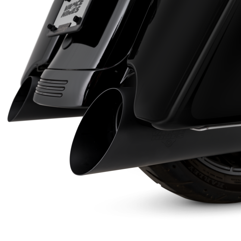 

Vance and Hines 46766 - VAH46766 - Vance & Hines 17-26 HD Touring Backslash 450 Slip-on Exhaust - Wrinkle Black - Shipped in Europe - Tuningsupply.com
