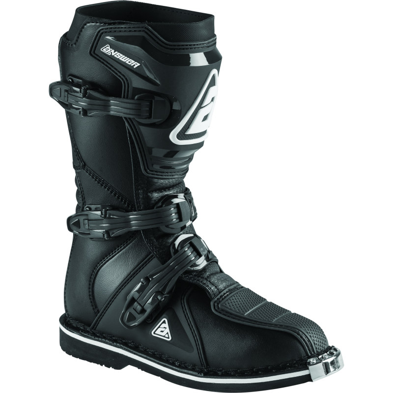 Answer AR1 Boot Black Youth Size - 1-tuningsupply.com