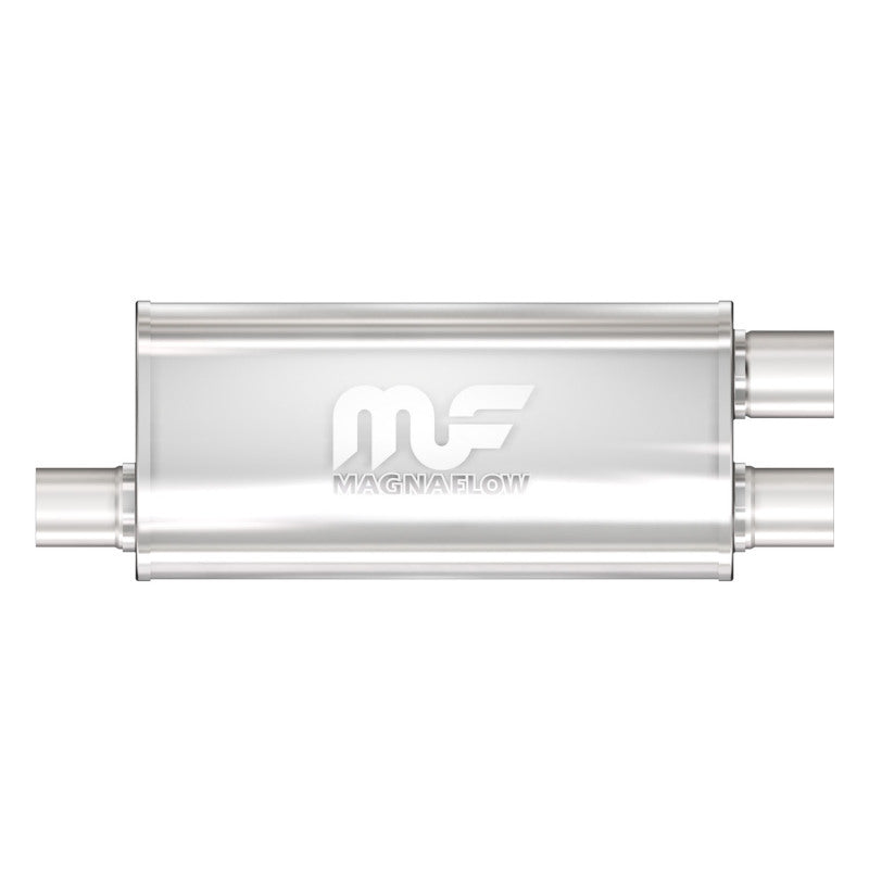 MagnaFlow Muffler Mag SS 18X5X8 2.5X2.25/2.25-tuningsupply.com