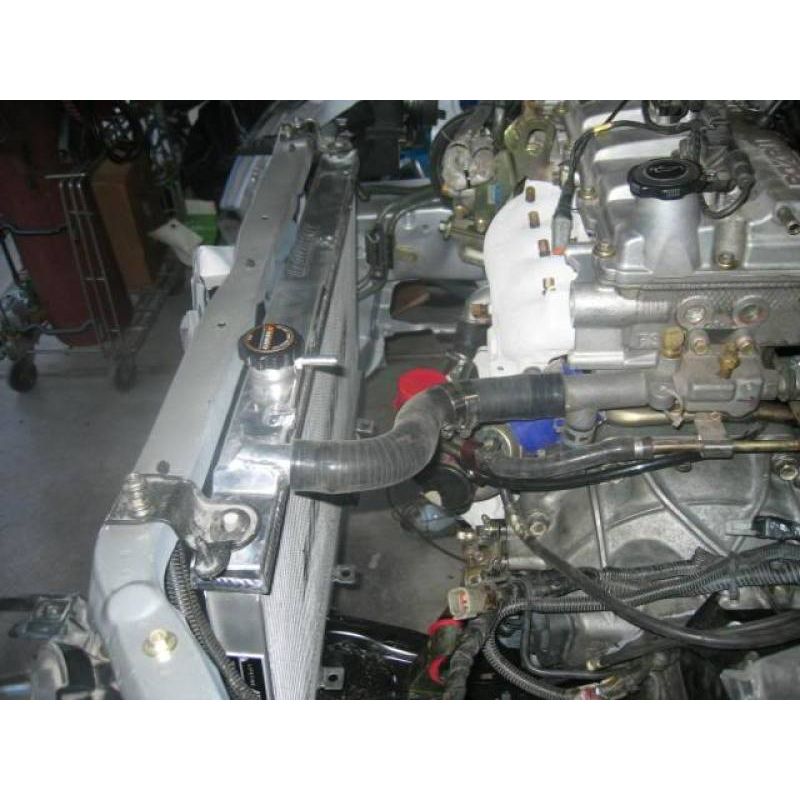 Mishimoto 01-03 Mazda Protege Manual Aluminum Radiator **Requires Modification**-tuningsupply.com