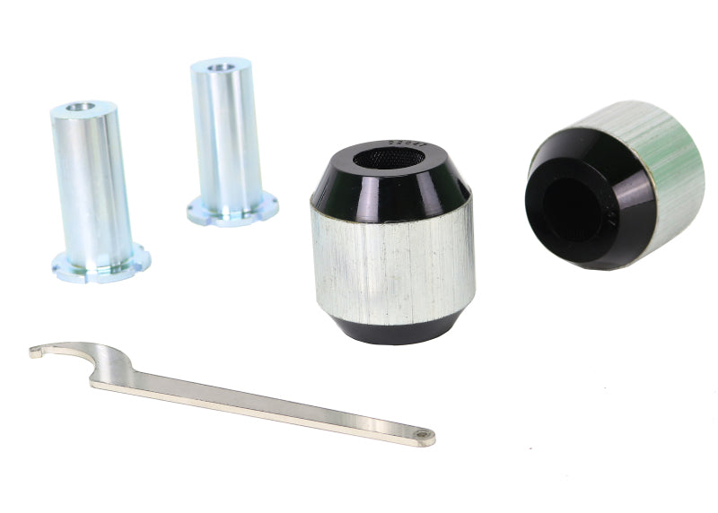 
  

Whiteline KCA500 - WHLKCA500 - Whiteline 18-23 Kia Stinger Front Control Arm Lower Bushing Kit Double Offset - Shipped in Europe - Tuningsupply.com

