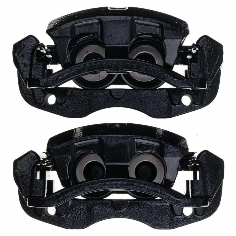 Power Stop 00-05 Ford Excursion Rear Black Caliper - Pair w/Bracket-tuningsupply.com