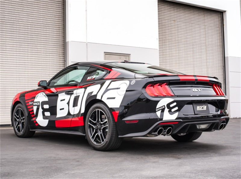 

Borla 140742 - BOR140742 - Borla 2018 Ford Mustang GT 5.0L AT/MT 3in S-Type Catback Exhaust w/ Valves - Shipped in Europe - Tuningsupply.com

