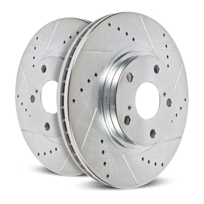 Power Stop 11-22 Ram 3500 Front Right Evolution Drilled & Slotted Rotor-tuningsupply.com