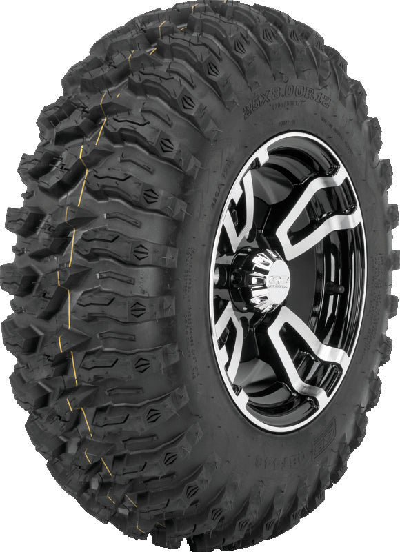 QuadBoss QBT446 Radial Utility Tire - 26x11R12 8Ply-tuningsupply.com