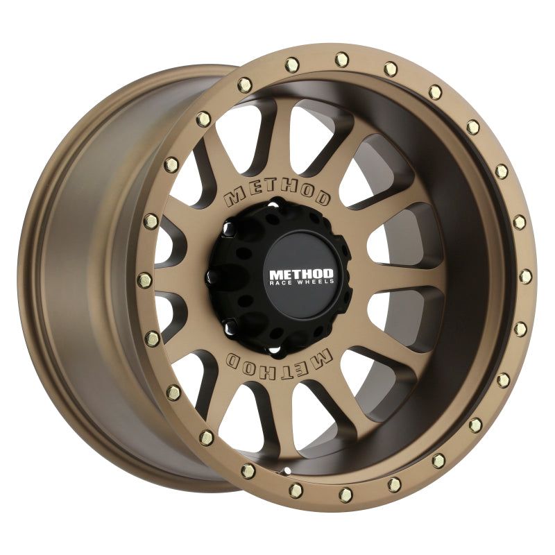 Method MR605 NV 20x12 -52mm Offset 8x6.5 121.3mm CB Method Bronze Wheel-tuningsupply.com