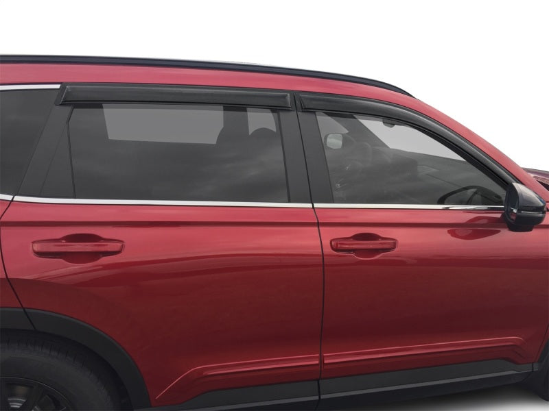 AVS 23-24 Honda CRV Ventvisor Outside Mount Window Deflectors 4pc - Smoke-tuningsupply.com