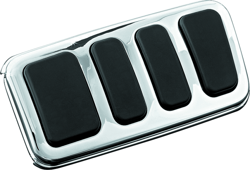 Kuryakyn ISO Brake Pedal Pad Longhorn Chrome-tuningsupply.com