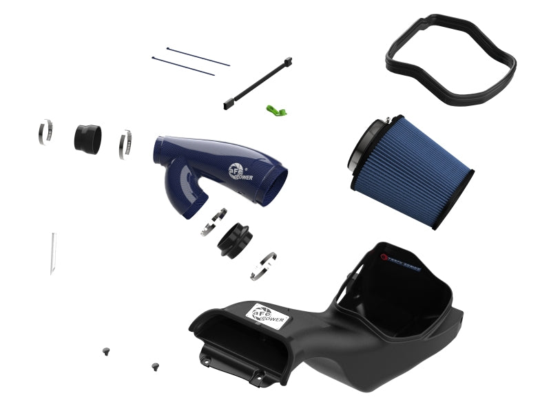 

aFe 57-10031RL - AFE57-10031RL - aFe 17-24 Ford F-150 Track Series Blue Kevlar Carbon Fiber C/A Intake System w/Black Pro 5R Filter - Shipped in Europe - Tuningsupply.com
