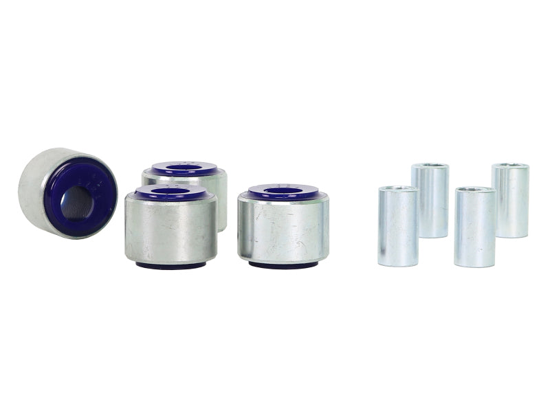 

Superpro SPF1721XK - SPRSPF1721XK - SuperPro 1991 Toyota Land Cruiser Base Front 4 Deg. Caster Correction Radius Arm-to-Diff Bushing Set - Shipped in Europe - Tuningsupply.com
